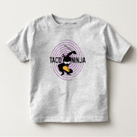 Taco Ninja Design - Toddler Fine Jersey T-Shirt