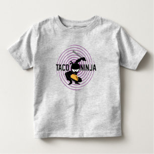 Taco Ninja Design - Toddler Fine Jersey T-Shirt