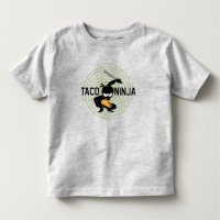 Taco Ninja Design - Toddler Fine Jersey T-Shirt