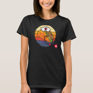 Taco Nurse Stethoscope Cinco De Mayo Nurse Scrub M T-Shirt