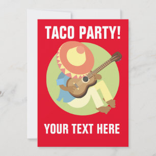 TACO PARTY INVITATIONS