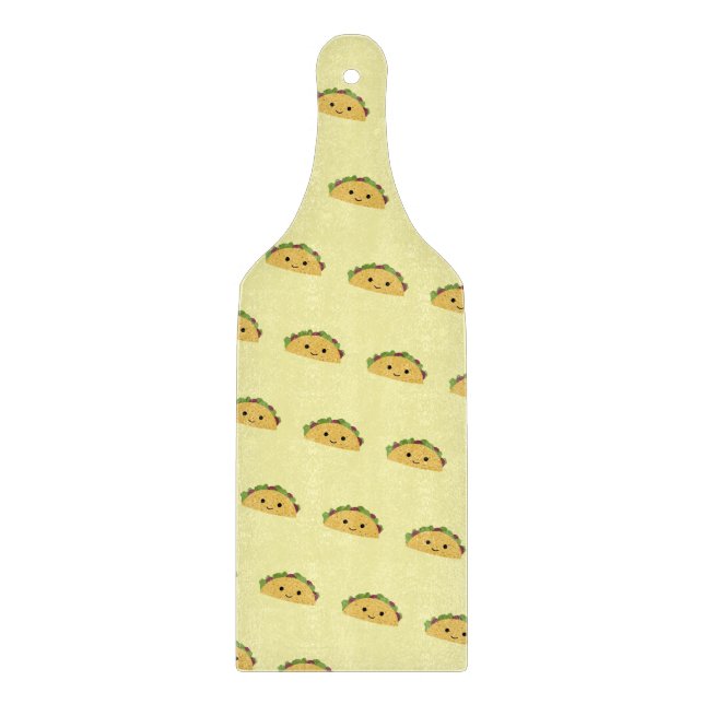 Taco Pattern Cutting Board (Front)
