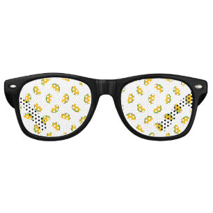 Taco Pattern Print  Retro Sunglasses