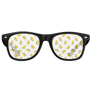 Taco Pattern Print Retro Sunglasses