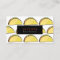 Taco Pattern Simple & Modern White Business Card