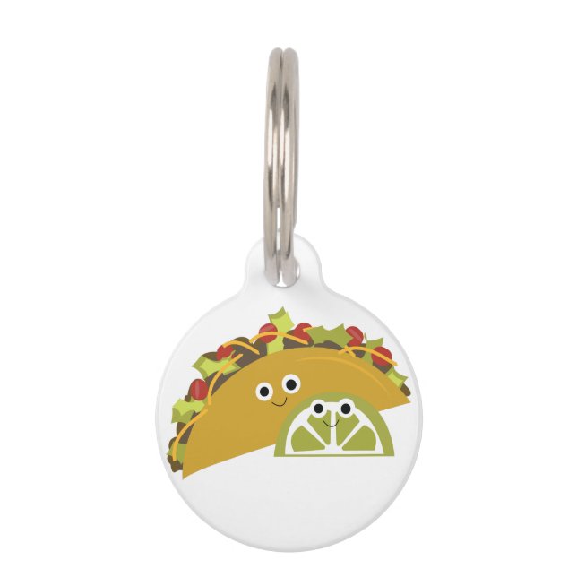 Taco Pet Tag (Front)