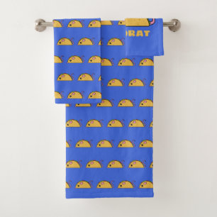 Taco Rat Bath Towel Set