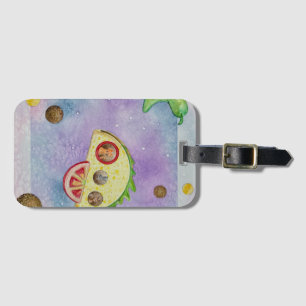 Taco Rocket Luggage Tag