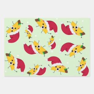 Taco Santa Wrapping Paper Sheets