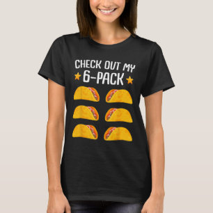 Taco Six Pack Cinco De Mayo Fiesta Mens And Womens T-Shirt