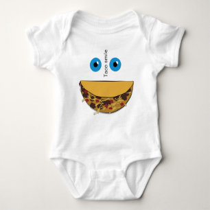 Taco spalls baby bodysuit