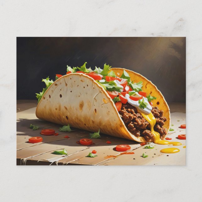 Taco Still Life Postcard (Front)