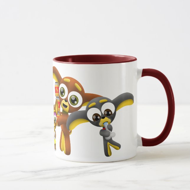 Taco Tails - Three Chihuahuas Mug (Right)