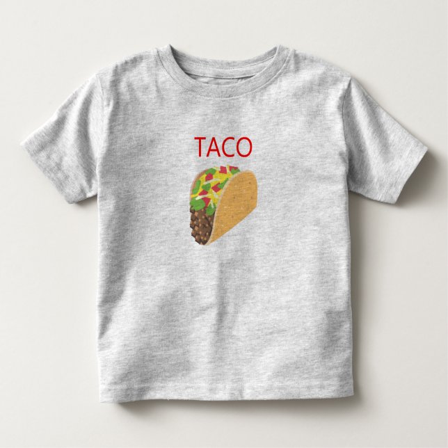 Taco Toddler T-Shirt (Front)