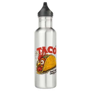 TACO Trump Always Chickens Out Funny Political 710 Ml Water Bottle