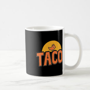 Taco - Trump Always Chickens Out Funny Trump Chick Coffee Mug