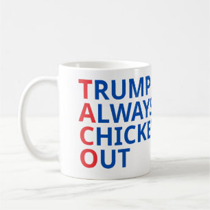 Taco trump coffee mug