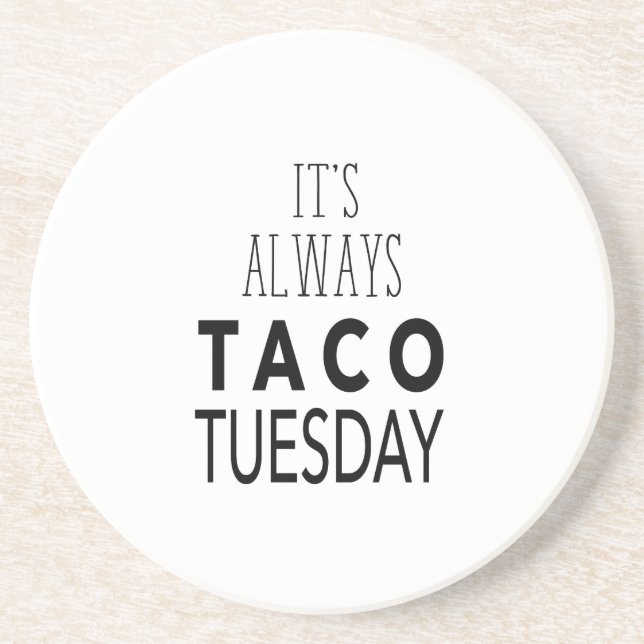 TACO TUESDAY COASTER (Front)