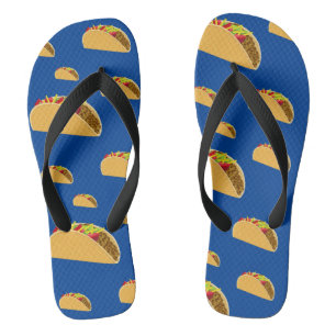 Taco Tuesday Design - Kids Flip Flops