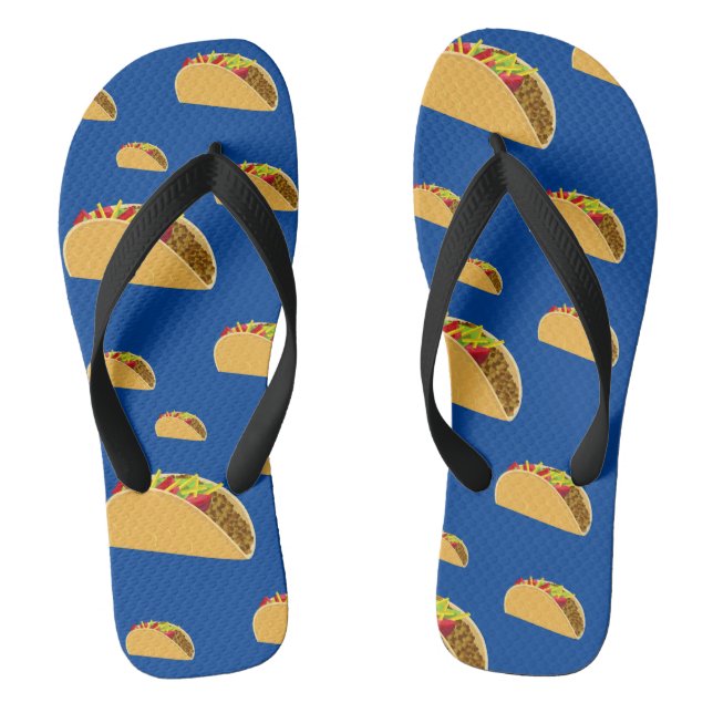 Taco Tuesday Design - Kids Flip Flops (Footbed)