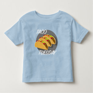 Taco Tuesday Design - Toddler Fine Jersey T-Shirt