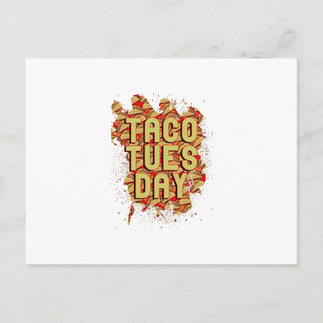 Taco Tuesday Holiday Postcard (Front)