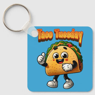 Taco Tuesday Key Ring