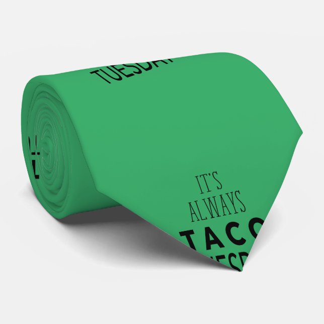 TACO TUESDAY TIE (Rolled)