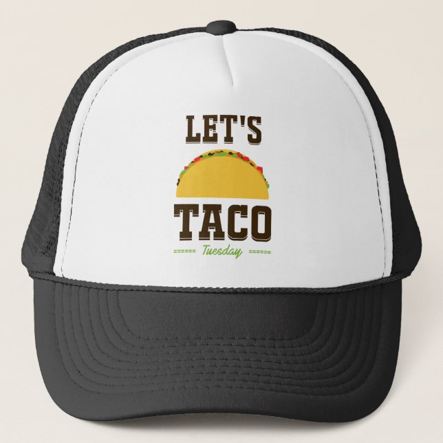 TACO TUESDAY TRUCKER HAT (Front)