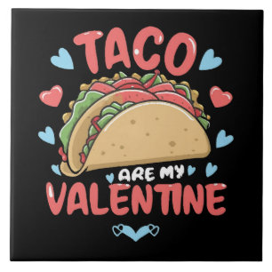 Taco-valentine Ceramic Tile