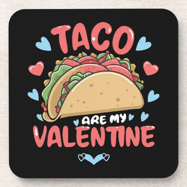 Taco-valentine Coaster (Front)