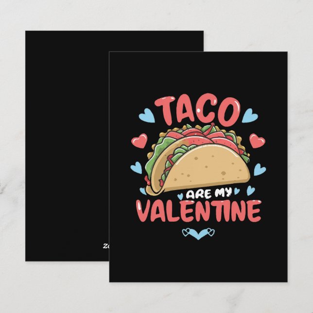Taco-valentine Holiday Card (Front/Back)