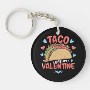 Taco-valentine Key Ring