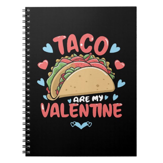 Taco-valentine Notebook (Front)