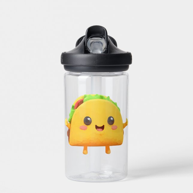 Taco Water Bottle (Front)