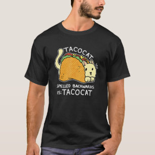 TacoCat for Kids Taco Cat Cinco de Mayo Cat T-Shirt