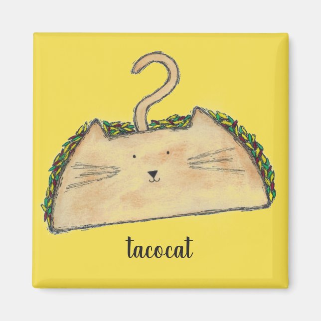 Tacocat Magnet (Front)