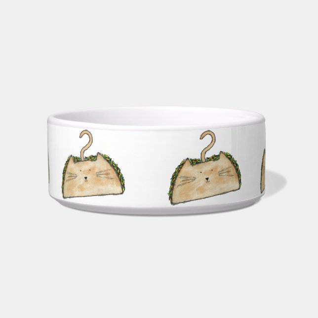 Tacocat Pet Bowl (Front)