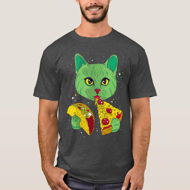 Tacocat Spelled Backward Is Tacocat  Love Cat T-Shirt (Front)