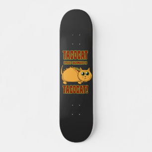 Tacocat Spelled Backwards Is... Skateboard