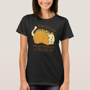 Tacocat spelled backwards taco cat Cute T-Shirt