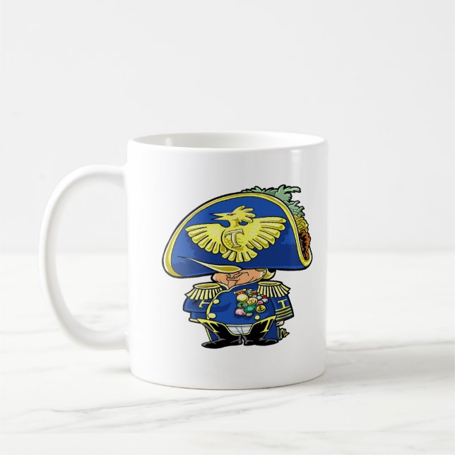 Tacoleon Tinyhands Coffee Mug (Left)