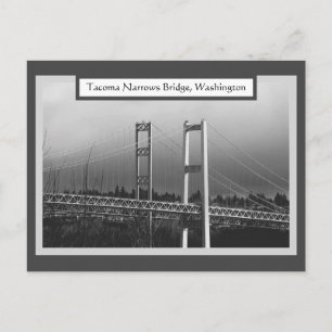 Tacoma Narrows Bridge Postcard