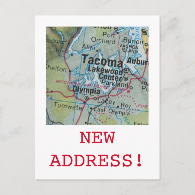 Tacoma New Address announcement (Front)