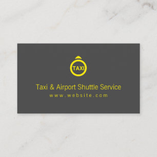 Tacoma Taxi & Airport Shuttle Service Business Card