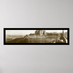 Tacoma WA Stadium Day Photo 1913 Poster