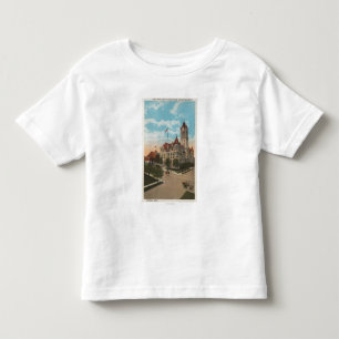 Tacoma, WA - View of Pierce County Court House Toddler T-Shirt