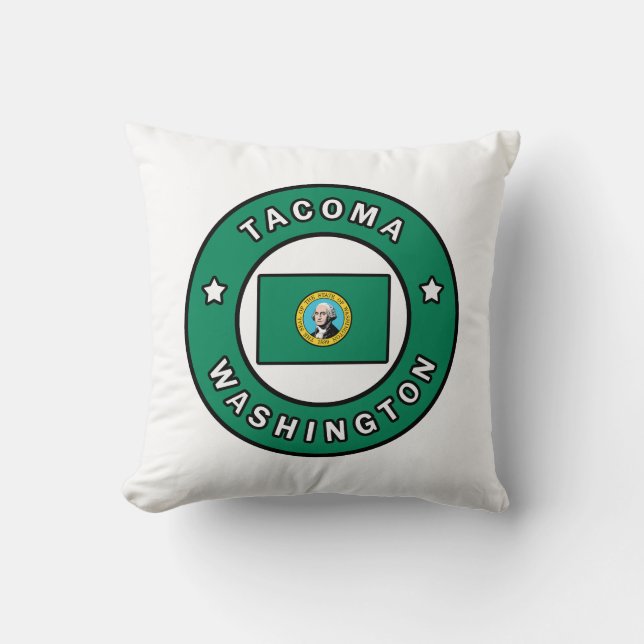 Tacoma Washington Cushion (Front)