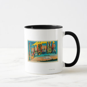 Tacoma, Washington - Large Letter Scenes 2 Mug