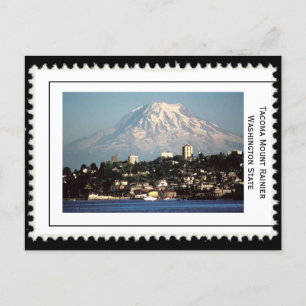 Tacoma Washington Mt. Rainier Postcard